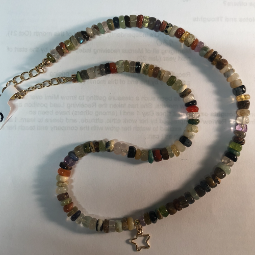 21' Gold Star Necklace